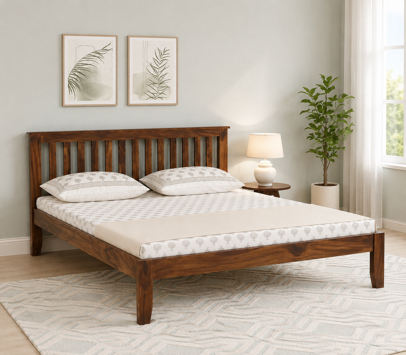 Ravello-Premium-Solid-Sheesham-Wood-Bed-with-Stylish-Design-1.png Import placeholder for 2847 - Image 1
