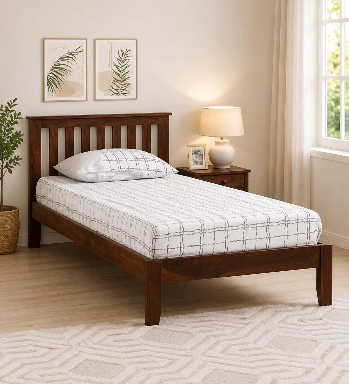 Royal-Crest-Premium-Sheesham-Wood-Single-Bed-for-Modern-Living-1.png Import placeholder for 3180 - Image 1