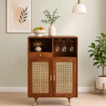 Royal Oakshire Heritage Premium Wooden Storage Cabinet with Spacious Shelves