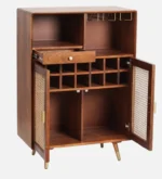 Royal Oakshire Heritage Premium Wooden Storage Cabinet with Spacious Shelves - Image 4