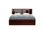 Timbercrest Traditional Handcrafted Premium Wooden Large Storage Bedroom Bed - Image 3