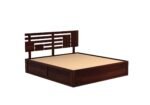 Timbercrest Traditional Handcrafted Premium Wooden Large Storage Bedroom Bed - Image 4
