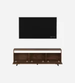 Vanya Handcrafted Sheesham Wood Modern TV Unit with Storage Cabinet - Image 4