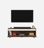 Vanya Handcrafted Sheesham Wood Modern TV Unit with Storage Cabinet - Image 5