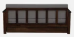 Vedant Solid Wood 3 Seater Sofa Cum Bed in Provincial Teak Finish - Image 9