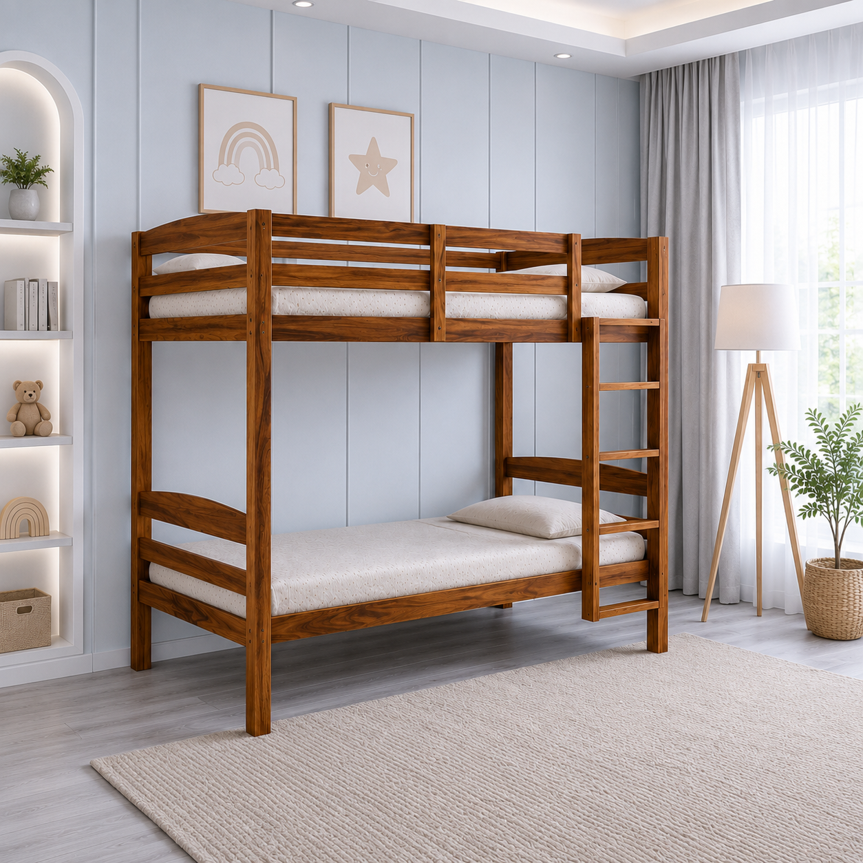 Veloura-Solid-Wood-Bunk-Bed-in-Natural-Finish-1.png Import placeholder for 4507 - Image 1