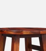 Velton Luxe Bar Stool with Leatherette Seat in Espresso Finish - Image 9
