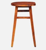 Velton Luxe Bar Stool with Leatherette Seat in Espresso Finish - Image 5