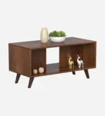 Verena Solid Sheesham Wood Elegant Living Room Coffee Table with Premium Finish - Image 6