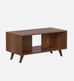 Verena Solid Sheesham Wood Elegant Living Room Coffee Table with Premium Finish - Image 9