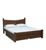 Verena Solid Sheesham Wood Premium Storage Bed with Practical Storage - Image 4