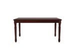 Willowbrook Contemporary Crafted Solid Wood Natural Finish Six Seater Family Dining Table Set - Image 7