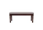 Willowbrook Contemporary Crafted Solid Wood Natural Finish Six Seater Family Dining Table Set - Image 8