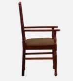Willowcrest Luxury Handcrafted Natural Finish Premium Wooden Comfort Chair - Image 4