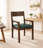 Woodhaven Premium Contemporary Natural Wood Lounge Chair