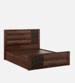 Cedarvale Rustic Heritage Inspired Handcrafted Wooden Storage Bedroom Bed - Image 7