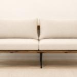 Silverfield Premium Modern Three Seater Sofa With Soft Upholstered Cushions And Armrests
