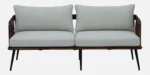 Silverfield Premium Modern Three Seater Sofa With Soft Upholstered Cushions And Armrests - Image 5