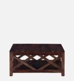 Grandfield Elegant Handcrafted Premium Wooden Coffee Table For Modern Living Room - Image 4