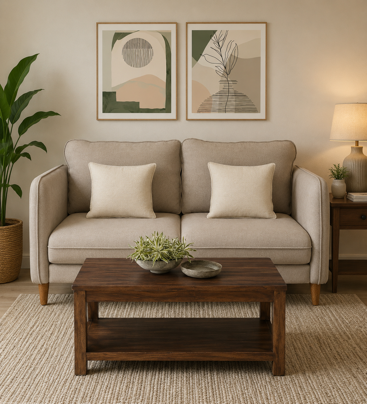Grandfield Elegant Handcrafted Premium Wooden Coffee Table For Modern Living Room (1) Grandfield Elegant Handcrafted Premium Wooden Coffee Table For Modern Living Room - Image 1