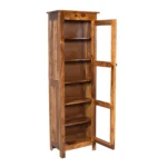 Oakshire Premium Handcrafted Solid Wood Crockery Display Cabinet - Image 6