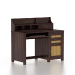 Rivermill Contemporary Crafted Wooden Study Desk With Drawers - Image 5