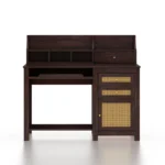 Rivermill Contemporary Crafted Wooden Study Desk With Drawers - Image 6