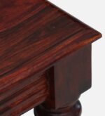 Rosefield Contemporary Crafted Wooden Center Table With Functional Storage Shelf - Image 8
