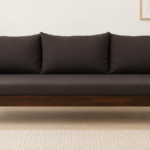 Royalfield Classic Premium Three Seater Sofa With Spacious Seating And Comfortable Backrest
