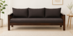 Royalfield Classic Premium Three Seater Sofa With Spacious Seating And Comfortable Backrest