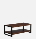 Silverbrook Classic Crafted Solid Wood Center Table With Refined Finish - Image 4