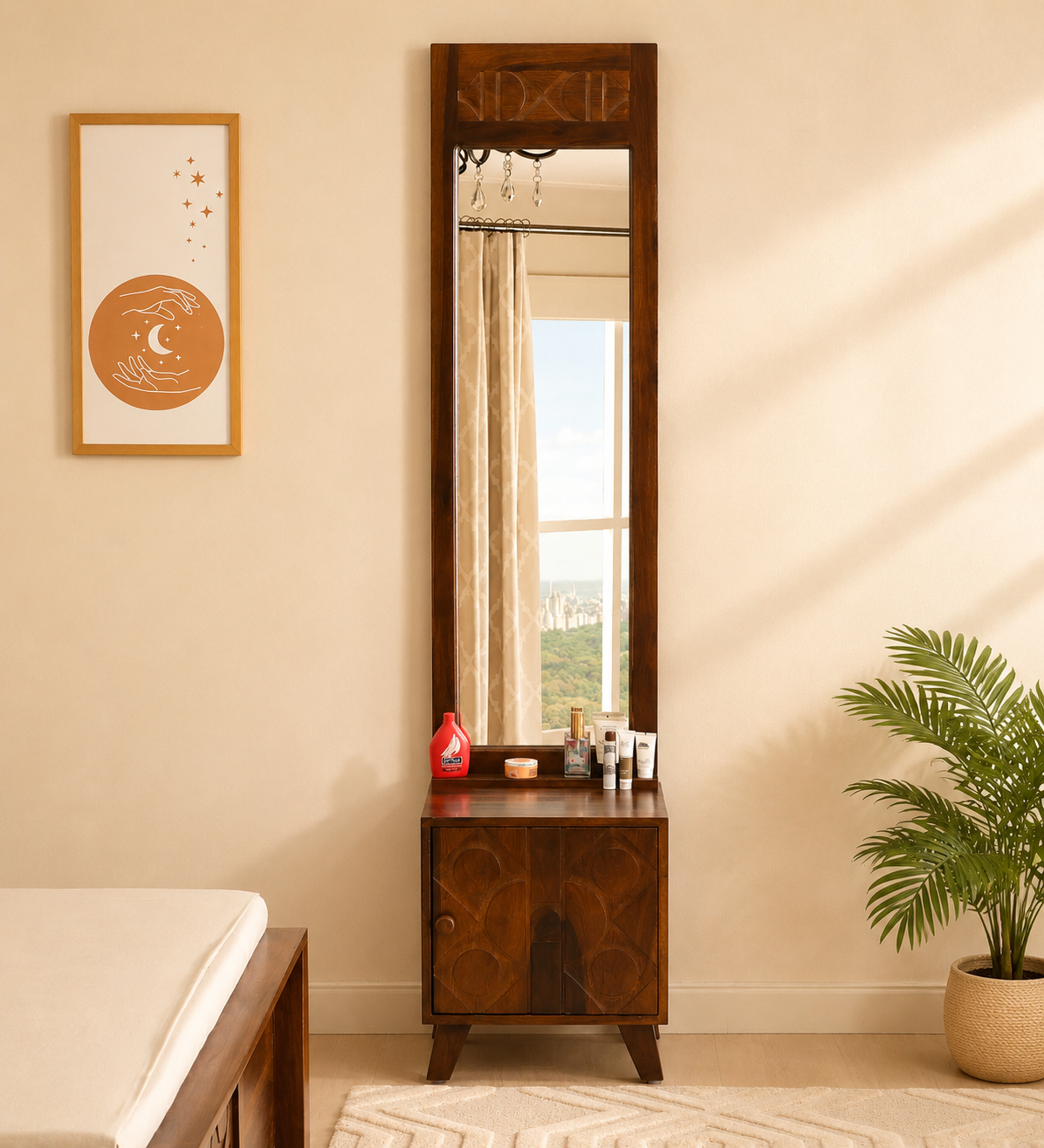 Sunridge Premium Handcrafted Solid Wood Bedroom Dresser With Multiple Drawers (1) Sunridge Premium Handcrafted Solid Wood Bedroom Dresser With Multiple Drawers - Image 1
