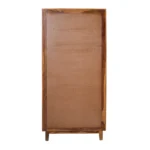 Timbercrest Traditional Handcrafted Natural Wood Crockery Cabinet - Image 7