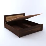 Willowcrest Premium Natural Finish Handcrafted Wooden Storage Bed - Image 7