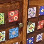 Woodhaven Contemporary Premium Solid Wood Crockery Display Storage Cabinet - Image 7
